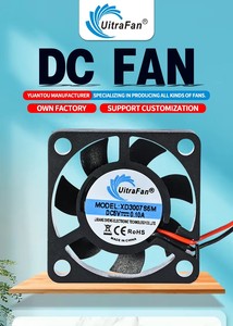 5V Elektrischer Industrieller Axiallüfter mit Kugellager aus Kunststoff, 2000 U/min, Wandlüfter, 1 Jahr Garantie, für Restaurants, Hotels, OEM, ODM - Product Image 2