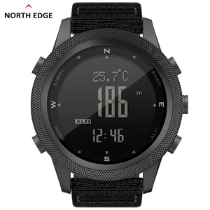 NORTH EDGE APACHE-46 Men Digital <b>Watch</b> Outdoor Sports Running Swimming Outdoor Sport <b>Watches</b> Altimeter Barometer <b>Compass</b> WR50M - Product Image 1