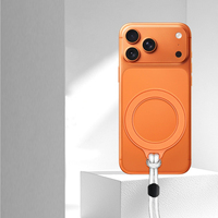 Sangle de poignet magnétique puissante pour téléphone, support magnétique détachable avec cordon en nylon réglable pour iPhone 18 17 16