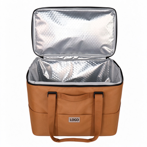 Sac isotherme portable Oxford pour pique-niques et camping, sac isotherme étanche de grande capacité, sac à lunch, sac à nourriture - Product Image 5