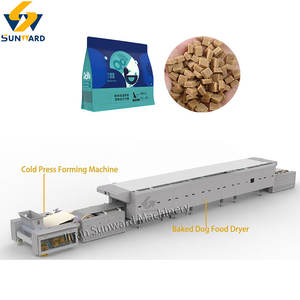 200-300 kg/saat çıkış soğuk preslenmiş fırında Pet köpek kedi hayvan balık yemi kuş pelet gıda şekillendirme makinesi bitki ekstruder - Product Image 3