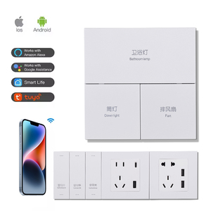 Bán buôn chuyển đổi thông minh Wifi không có trung tính không có tụ điện cảm ứng thông minh chuyển đổi điện không thấm nước chuyển đổi thông minh ZigBee - Product Image 1