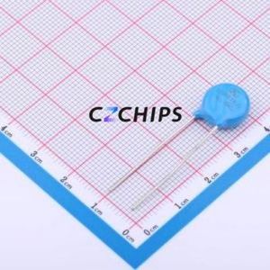 วาริสเตอร์10D681KJ ผ่านชิ้นส่วนรู (THT),P = 7.5mm ตัวต้านทาน1.12kV 3.5kA 560V 420V - Product Image 1