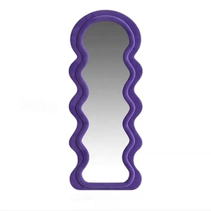 Stile di moda specchio ondulato a figura intera specchio camera da letto a figura intera - Product Image 5