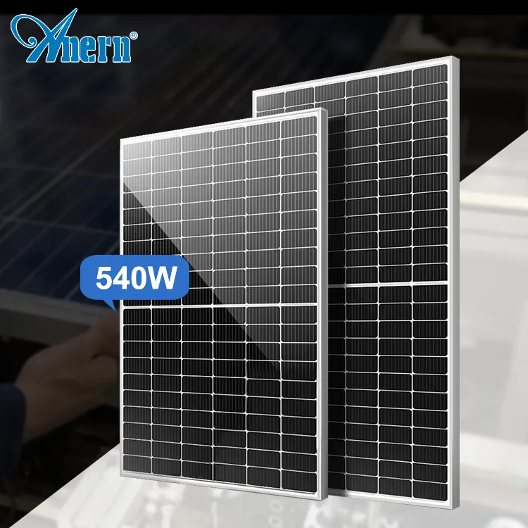 Anern 350w 12v 400w 24v 태양 전지 패널 500w