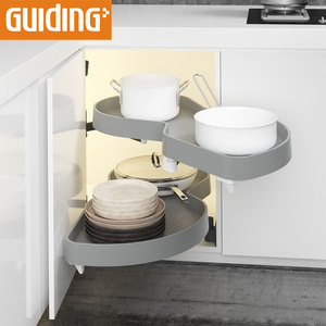 Aveugle Coin Cellier Étagères amovibles Bricolage <span class=keywords><strong>Amortisseur</strong></span> De Fermeture Souple Magique Coin Coin Magique Pour Armoires De <span class=keywords><strong>Cuisine</strong></span> - Product Image 4