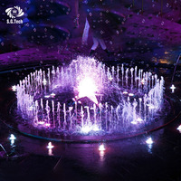 Fontaine musicale dansante à LED moderne de haute qualité pour la décoration de jardin et les équipements de parc