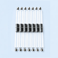 Stock disponible, emballage individuel, cartouche en verre transparent stérile de 3 ml pour différentes utilisations