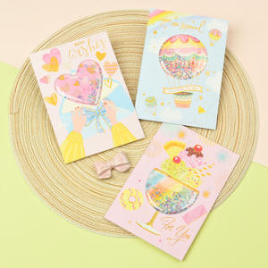 Tarjetas de Felicitación Creativas de Papel para el Día del Niño, Día del Maestro, Uso General y Celebraciones de Cumpleaños. Gracias - Product Image 1