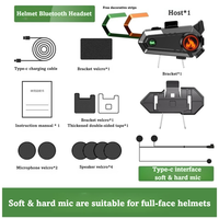 Accessoires de cyclisme, casque, écouteurs sans fil Bluetooth, charge Type-C, suppression du bruit CVC, casque mains libres pour vélo