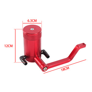 Xuzhong Oil Catch Can <b>Bracket</b> Aluminum Alloy Red <b>Black</b> For 11-21 Dodge Models - Product Image 2