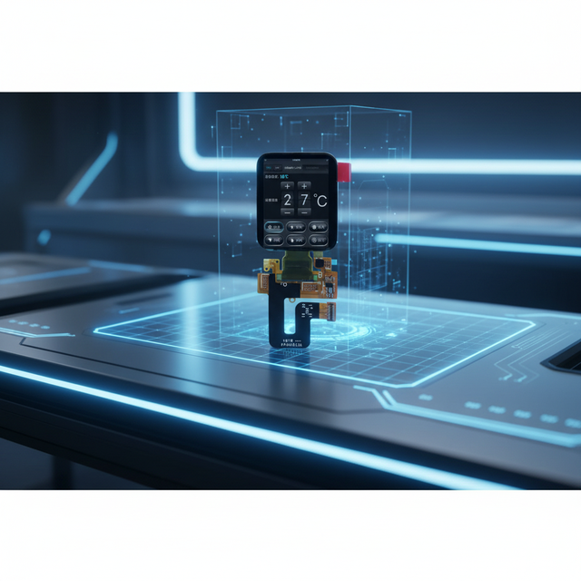 1.78 Inch AMOLED Smart Display Module | 368x448 True RGB Resolution, MIPI DSI & SPI Dual Interface for Wearables & IoT Devices