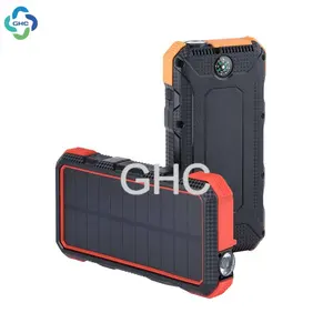 20000 MA large capacity PD18W fast charging mobile power portable outdoor waterproof solar charging belt light