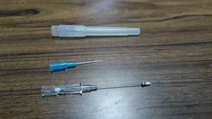 Kupu-kupu sekali pakai <span class=keywords><strong>IV</strong></span> Cannula Heparin Cap kateter injeksi intravena untuk anjing bisa dikonsumsi untuk kedua manusia anjing - Product Image 2