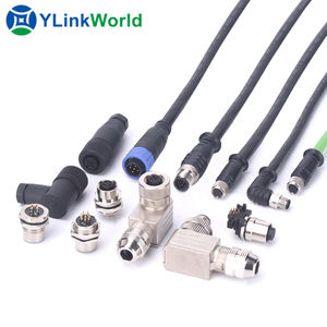 2 3 4 5 6 7 8 9 10 12 13 14 15 16 17 18 19 pin m5 m8 m12 m16 m23 водонепроницаемый кабель Мужской Разъем - Product Image 2