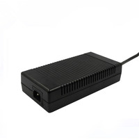Adaptor Daya AC 110V 220V ke DC 20Volt 200W 20V 10A High PFC Tanpa Kipas Harga Pabrik