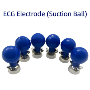 Électrode ECG à ventouse bleue durable pour moniteurs patient et appareils ECG - Product Image 5