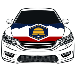 Funda para Capó de Coche con Bandera de <span class=keywords><strong>Carolina</strong></span> del Sur, Funda Personalizada con Bandera de Estado de EE. UU., Tela Elástica de Alta Calidad, Lavable, para Decoración de Coche - Product Image 5