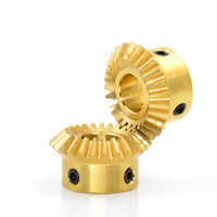 Haute qualité personnalisé CNC usinage métal spirale engrenage conique couronne engrenage approvisionnement d'usine de haute précision