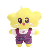 En gros, Peluches de 12 cm, figurines de personages de jeux GMM thaïlandais, style célébrité, breloques de sac à dos, porte-clés de personnages de dessins animés, poupées pour machine à griffes