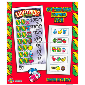 Fabricante de Boletos de Lotería con Lengüeta Desprendible, Boletos Desgarrables, Tarjetas de Lotería Desprendibles, Tarjeta de Lotería Desbloqueable - Product Image 5