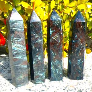 Torre de Cristal de Astrophyllite Natural Pulida de Estilo Bohemio al por Mayor para Decoración del Hogar Única y Regalos Navideños - Product Image 3