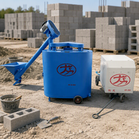 Petite machine à béton mousse pour la production de blocs CLC, facile à utiliser