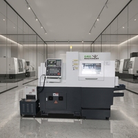 Tour CNC Suisse de Haute Précision RC206, Tour Automatique CNC de Type Suisse, Fanuc Torno De Corte Longitudinal