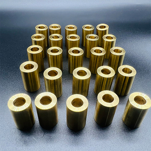 Layanan pembalik CNC kustom pabrik bantalan kuningan Bushing suku cadang mesin Bushing lengan perunggu - Product Image 4