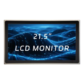 EACAIOT Indoor Industrial 21.5-inch 6mm IP65 Waterproof Touch Monitor with VGA//DVI/COM Interfaces High Brightness 1920x1080