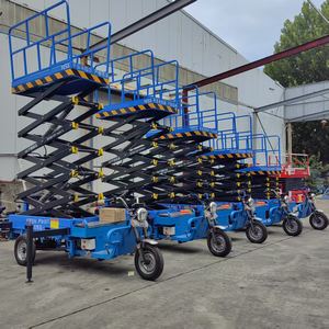 אופנוע תלת אופן scissor להרים פלטפורמות עבודה אווירית עם התאמה אישית 6-12 מ' - Product Image 4