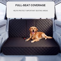Housse de siège auto imperméable pour chien en tissu Oxford, protection de siège arrière pour animaux de compagnie, antidérapante, résistante aux rayures, tapis de banquette pour voitures et SUV
