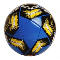 Balón de fútbol personalizado tamaño 4 de cuero PU con costuras selladas termoadhesivas y cosidas a mano para entrenamiento.
