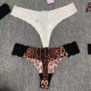 Nuova Tendenza Mutandine Senza Cuciture Stile Misto Taglio Laser Brasiliano in Seta Ghiaccio a Vita Bassa <span class=keywords><strong>Perizoma</strong></span> Sexy per Ragazze e Donne - Product Image 3