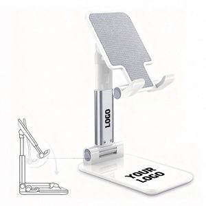 Soporte de Mesa Móvil de Aluminio con Impresión de Logotipo Empresarial para Ver Películas - Product Image 1