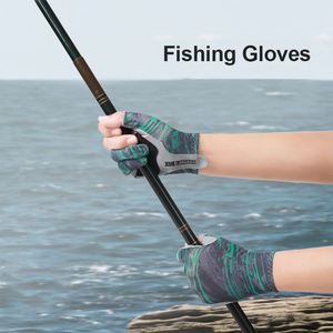 Professional Fishing <b>Gloves</b> Men Sports <b>Gloves</b> for <b>Kayak</b> Sailing Cycling Gym Fitness <b>Gloves</b> Durable Anti Slip Guantes Para Pesca - Product Image 2