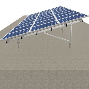 EU Wind & Snow Load Customizable Aluminum Solar PV Ground Mount <b>Racking</b> <b>System</b> for Commercial & Utility Solar Energy <b>System</b> - Product Image 3