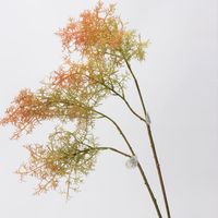 Bunga Palsu Gaya Alami Misty Pine Smoky Tree Rime Frost Grass untuk Dekorasi Pernikahan dan Penataan Lanskap