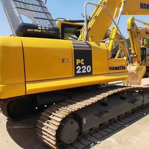 Excavadora sobre orugas Komatsu PC220 importada de Japón al por mayor, excavadoras de 22 toneladas | Oruga confiable de segunda mano para trabajos pesados - Product Image 1