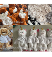 Peaux de peluches en gros : Pingouin, Lapin, Ours – Peaux de jouets en peluche pour broderie DIY et jouets en peluche