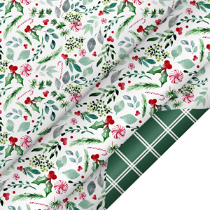 New Design Spring Floral Printed 80gsm Coated <b>Paper</b> Wrapping <b>Paper</b> 76CM <b>Paper</b> <b>Roll</b> for Daily Gift & Flower Wrapping - Product Image 5