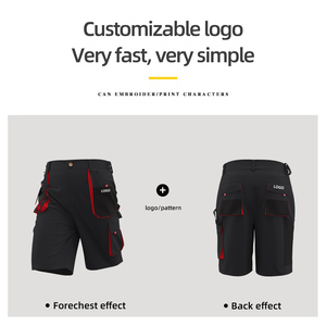 Güvenlik Çok Cepli İşçi Üniformaları Dayanıklı İş Kıyafetleri Tulumlar İnşaat İşleri Askılı Pantolon Özel İş Kıyafetleri Erkekler İçin - Product Image 6