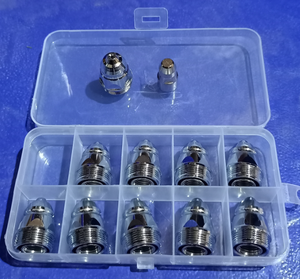 หัวฉีดและอิเล็กโทรด P80 สำหรับเครื่องตัดพลาสม่า CNC 5M 6M ป้องกันไฟไหม้ หัวตัดพลาสม่า ความแม่นยำสูง อุปกรณ์เสริมสำหรับการตัด - Product Image 2