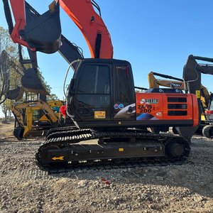 Used Hitachi ZX200 Excavator 20Ton Hydraulic Crawler Digger Original Japan Hitachi Good Condition Low Hours <b>Cheap</b> Price - Product Image 1