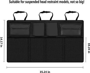 רכב ארגונית אוטומטי אחורי מושב אחורי תא מטען נטו רשת מטען אחסון תיק כיס כיסוי Stowing לסדר אביזרי פנים - Product Image 4