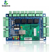 Panel de Control de Acceso para Cerradura de Puerta con Tarjeta de Proximidad RFID Wiegand para Múltiples Puertas (4 Puertas), Software de Seguridad Inteligente Gratuito, TCP/IP