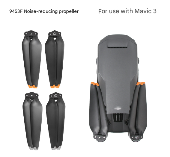 For Mavic 3 Propellers 9453F Noise reducing Quick release Silent Blades for-mavic-3-propellers-9453f-noise-reducing-quick-release-silent-blades