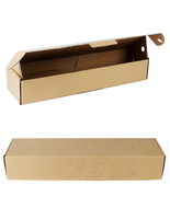 Boîte d'expédition de fleurs de luxe pour la livraison de fleurs fraîches, boîte en carton ondulé imperméable avec logo personnalisé pour l'expédition
