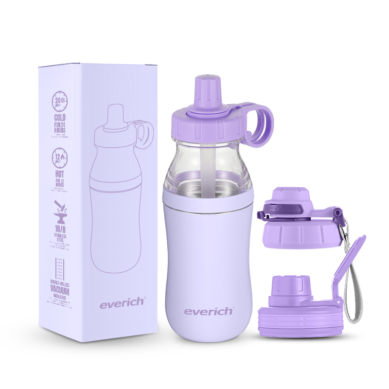 500ml Tritan Plastic Bottle with Free