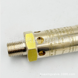 Válvula de Seguridad A28X-16T de 8 MM para Aire y Agua, Certificación CE TS, Alivio de Presión para Unidades de Refrigeración - Product Image 3